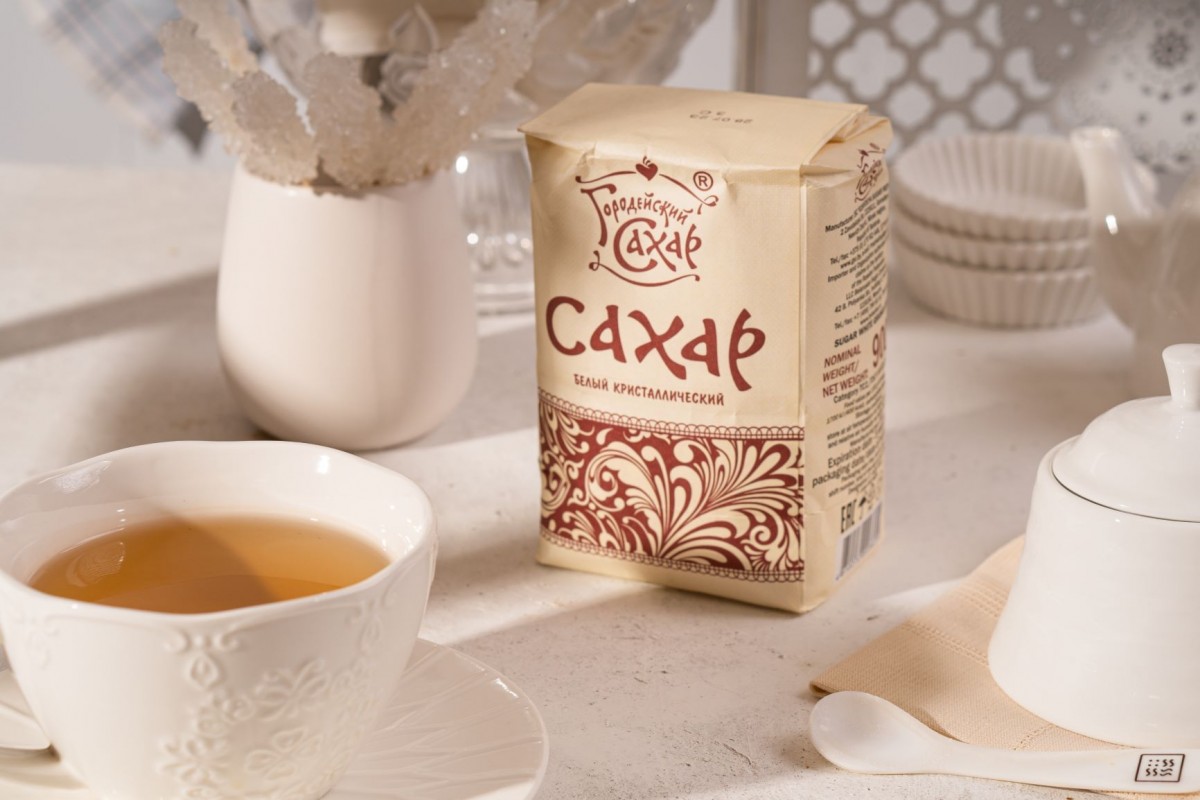 SUGAR white, 1 kg paper bags from Belarus